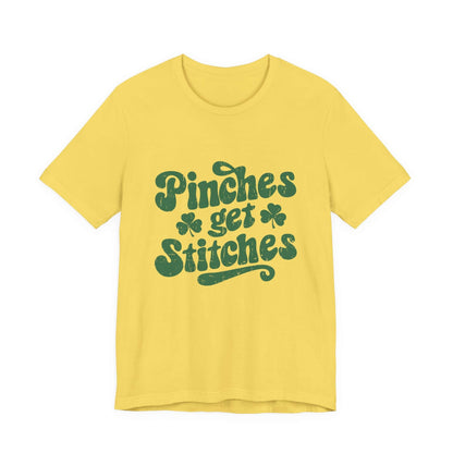 Pinches Get Stitches Shirt, Shamrock Shirt, St Patrick's Day Shirt - Popbydesign