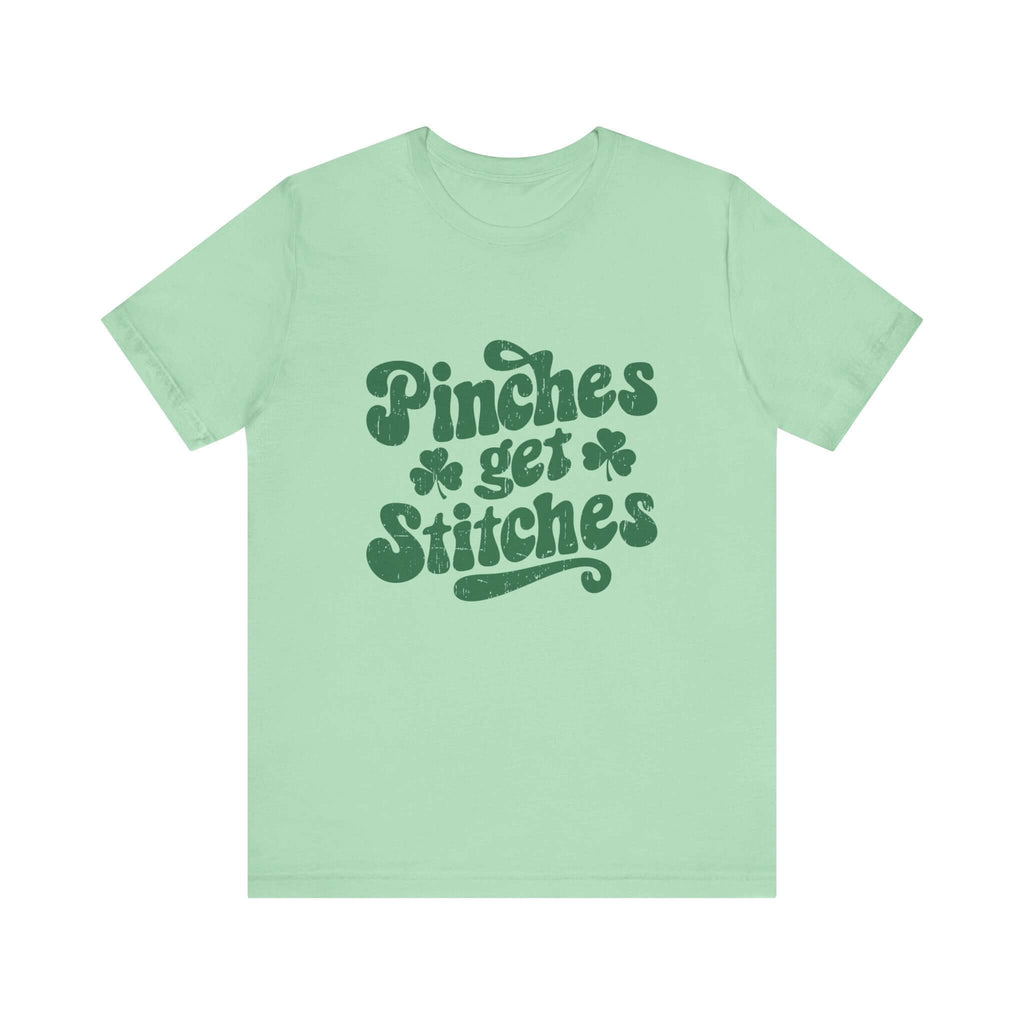 Pinches Get Stitches Shirt, Shamrock Shirt, St Patrick's Day Shirt by PopCultureByDesign36