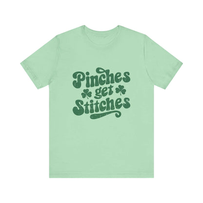 Pinches Get Stitches Shirt, Shamrock Shirt, St Patrick's Day Shirt - Popbydesign