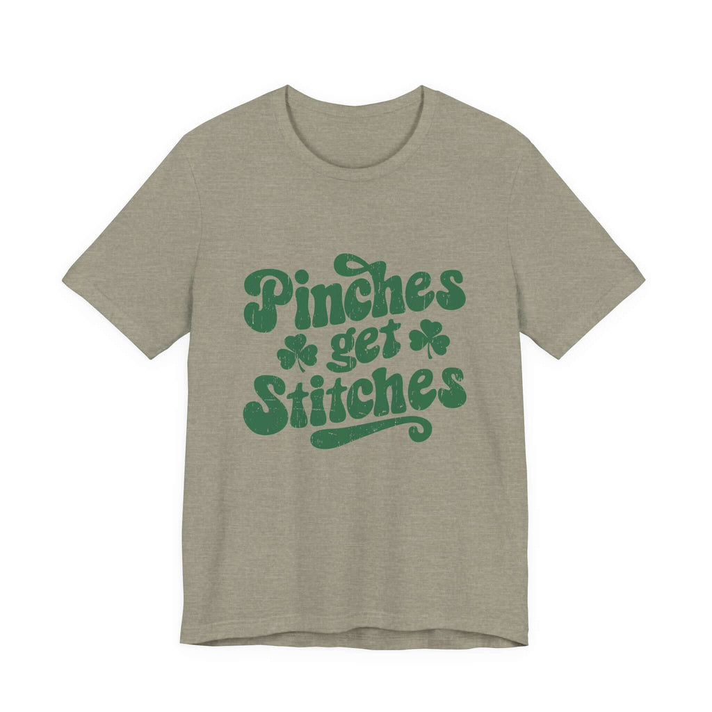 Pinches Get Stitches Shirt, Shamrock Shirt, St Patrick's Day Shirt by PopCultureByDesign36