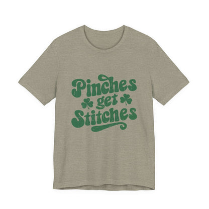 Pinches Get Stitches Shirt, Shamrock Shirt, St Patrick's Day Shirt - Popbydesign