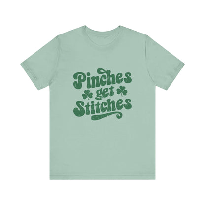 Pinches Get Stitches Shirt, Shamrock Shirt, St Patrick's Day Shirt - Popbydesign