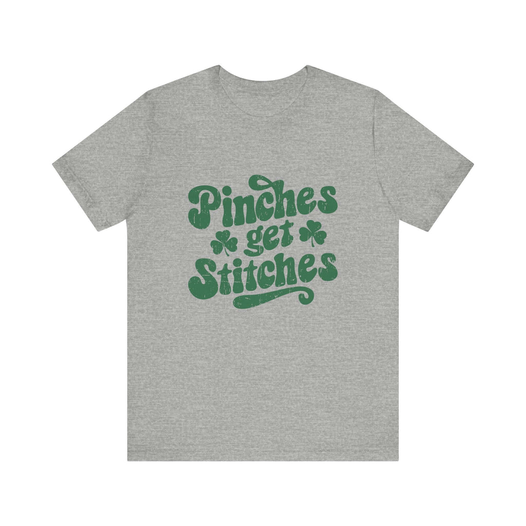 Pinches Get Stitches Shirt, Shamrock Shirt, St Patrick's Day Shirt by PopCultureByDesign36