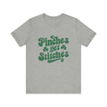 Pinches Get Stitches Shirt, Shamrock Shirt, St Patrick's Day Shirt by PopCultureByDesign36