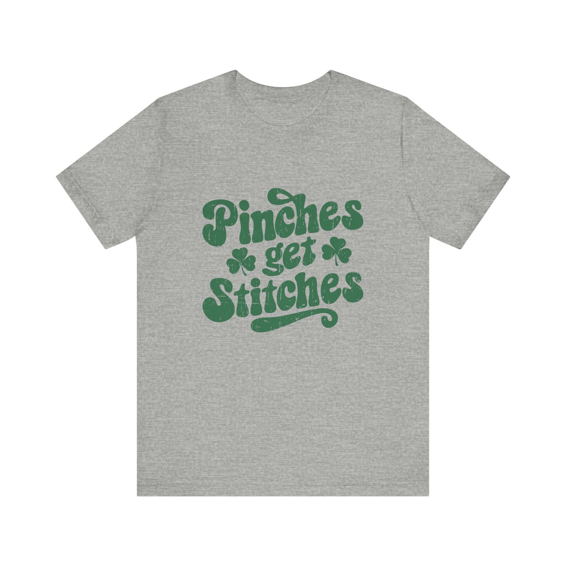 Pinches Get Stitches Shirt, Shamrock Shirt, St Patrick's Day Shirt - Popbydesign