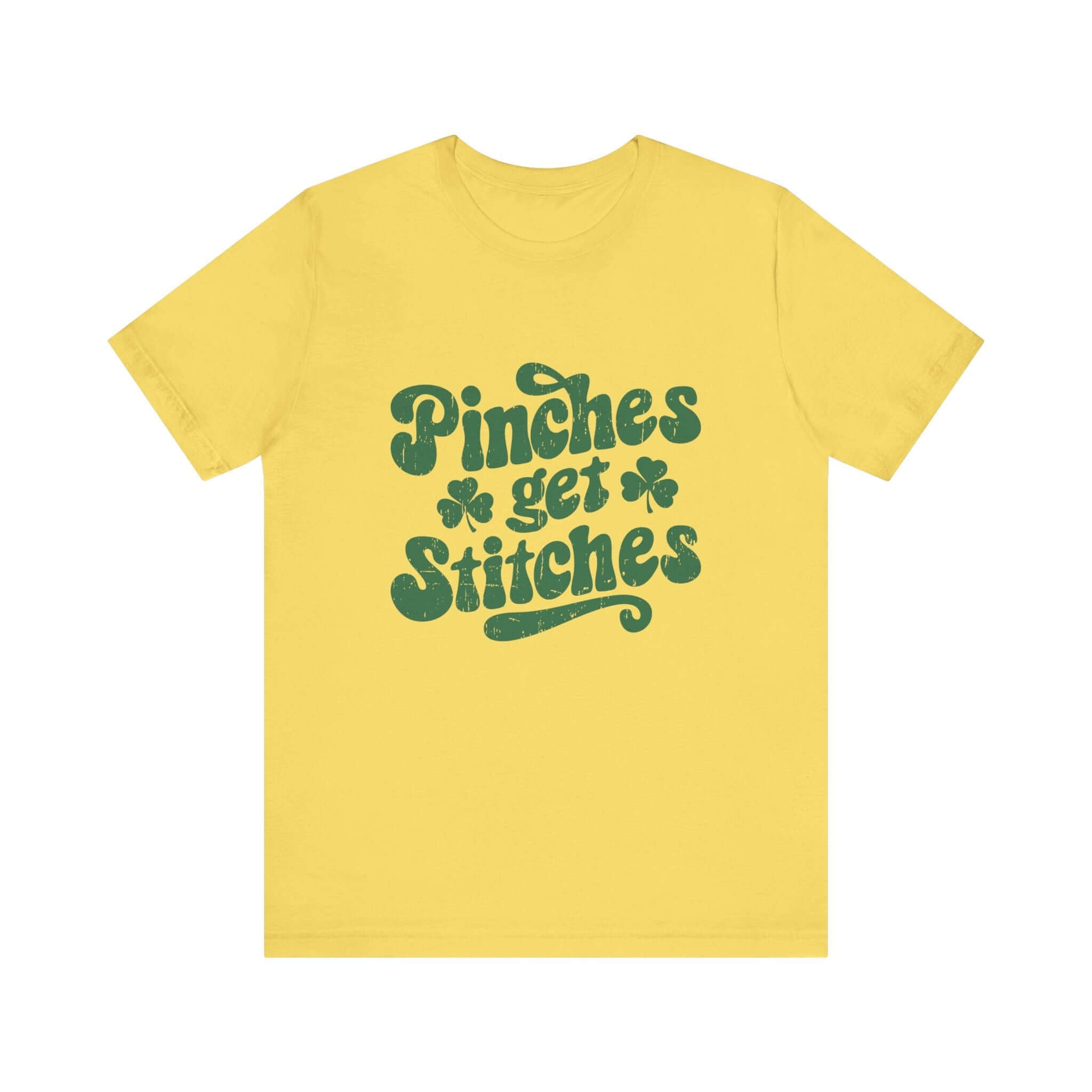 Pinches Get Stitches Shirt, Shamrock Shirt, St Patrick's Day Shirt by PopCultureByDesign36