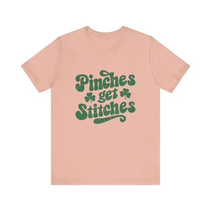 Pinches Get Stitches Shirt, Shamrock Shirt, St Patrick's Day Shirt - Popbydesign