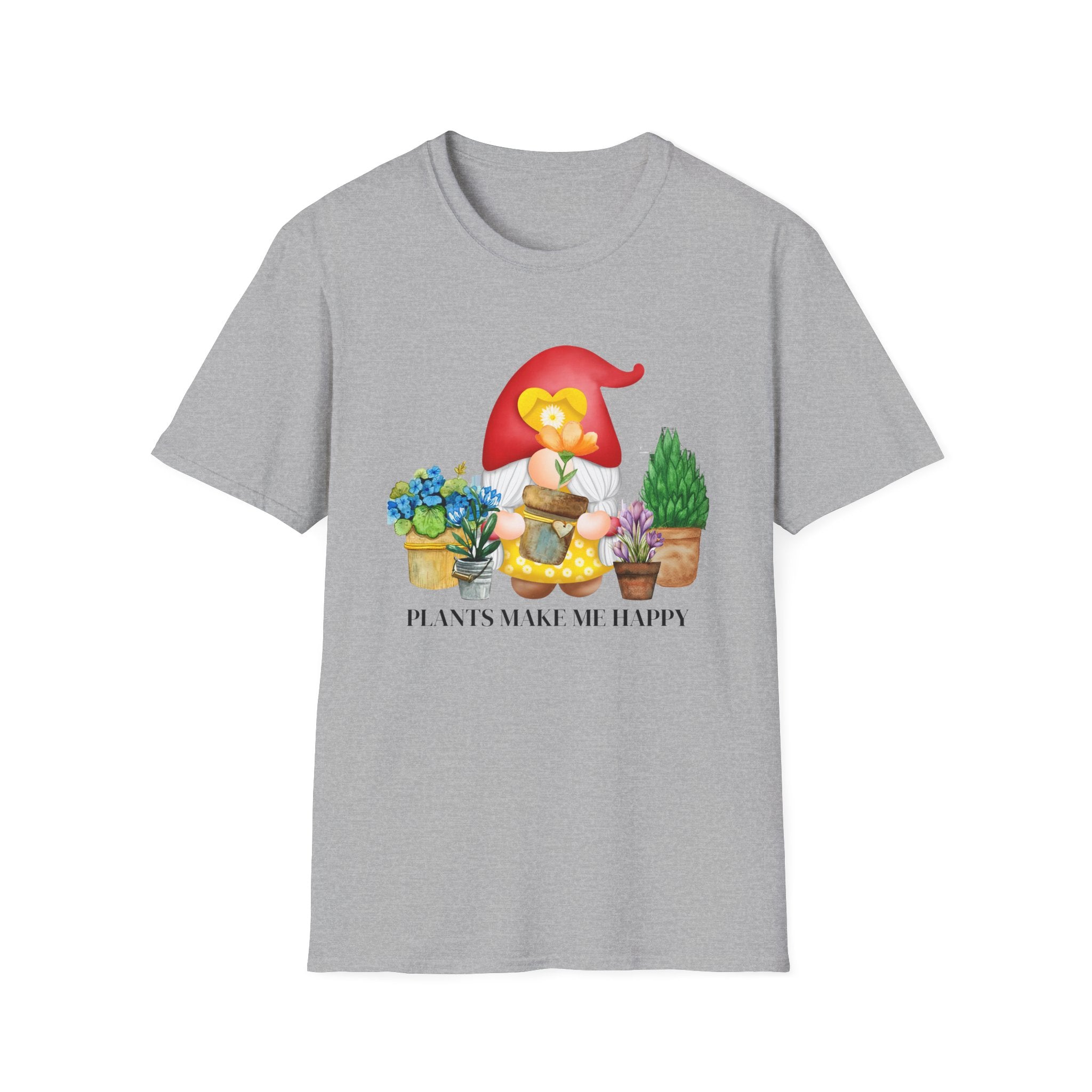 Plants make me happy, Funny Gardening Shirt by PopCultureByDesign36