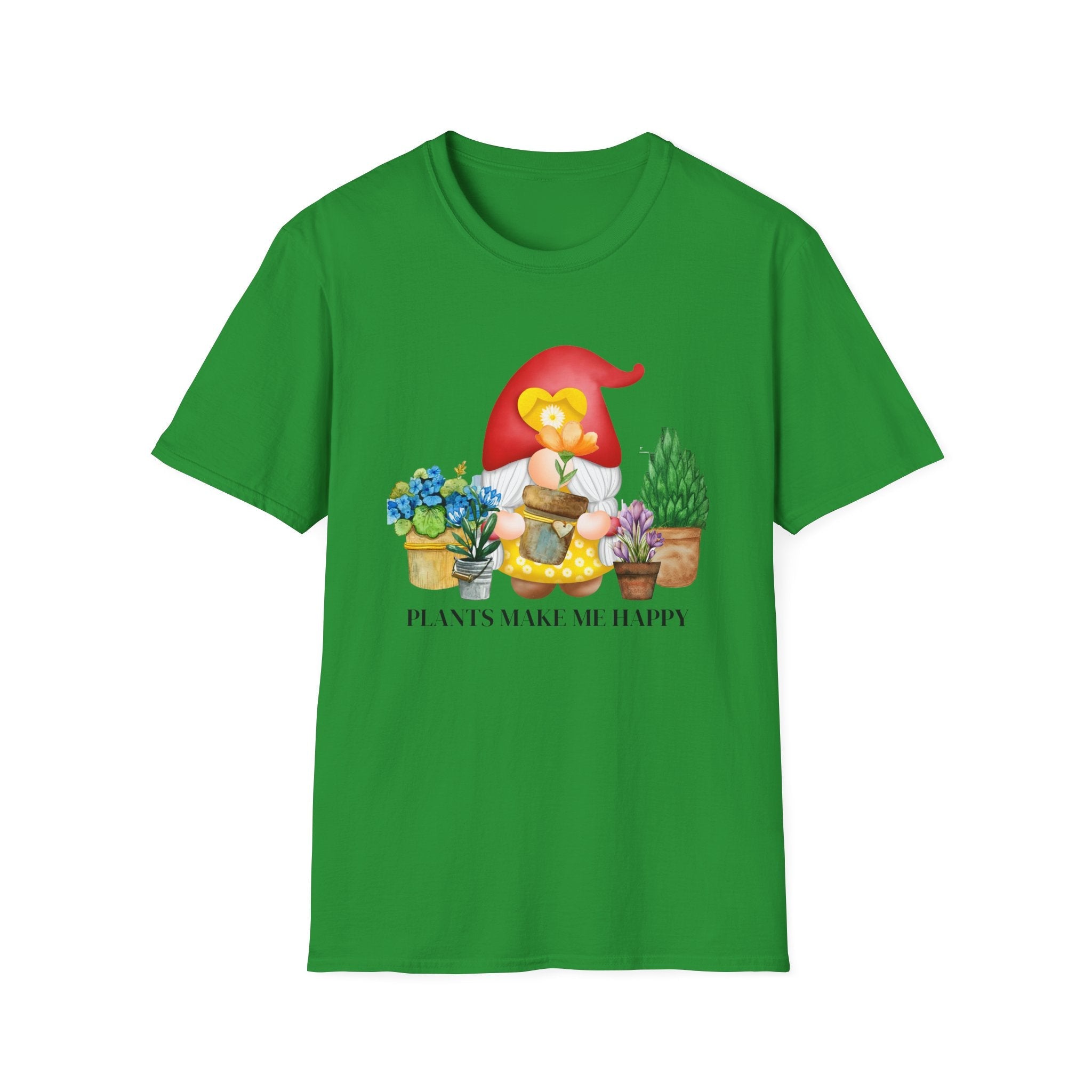 Plants make me happy, Funny Gardening Shirt by PopCultureByDesign36