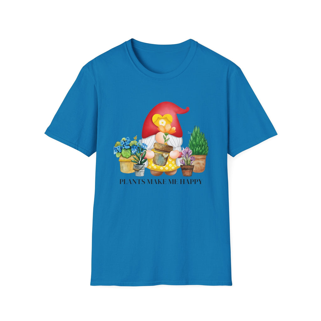 Plants make me happy, Funny Gardening Shirt by PopCultureByDesign36