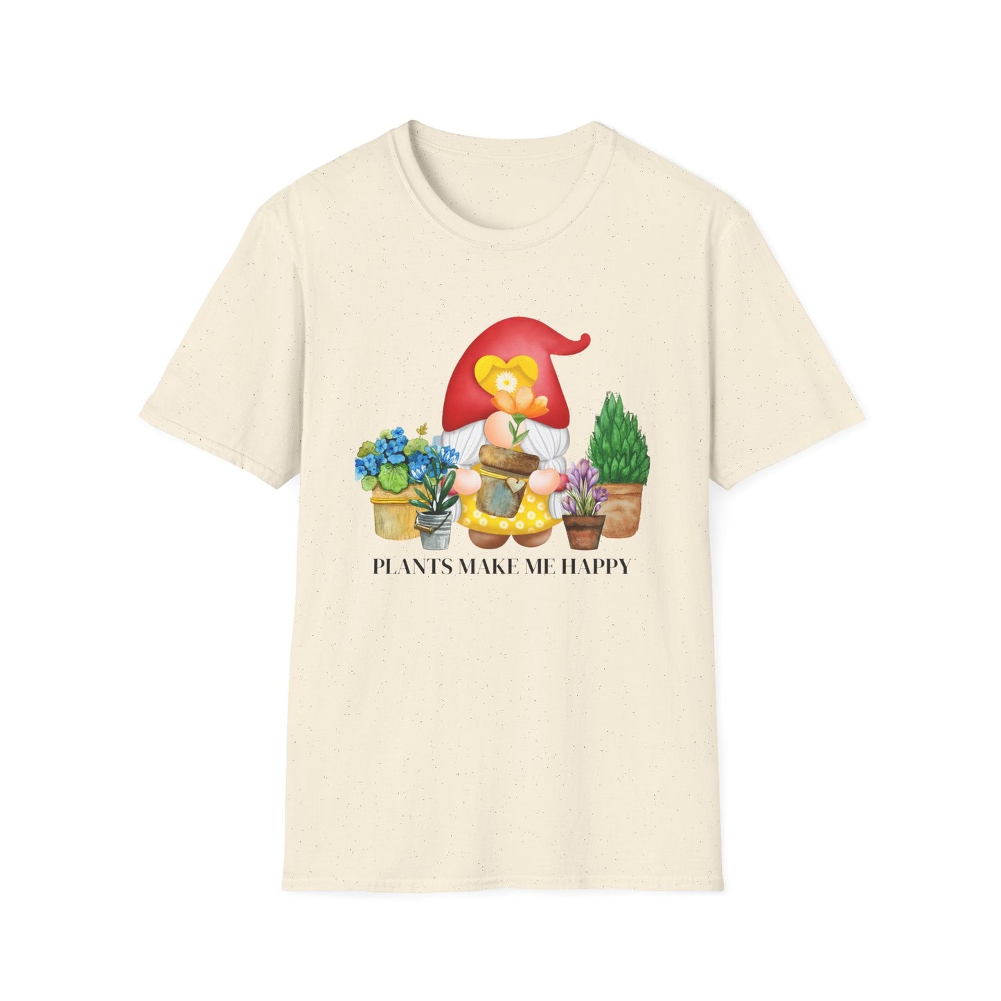 Plants make me happy, Funny Gardening Shirt - Popbydesign