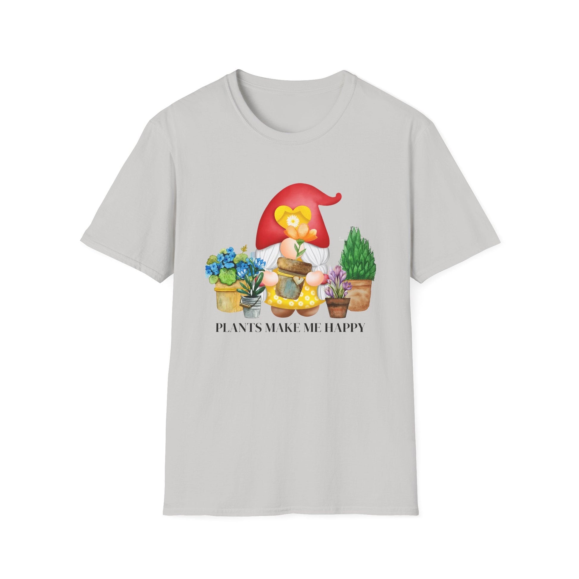 Plants make me happy, Funny Gardening Shirt - Popbydesign