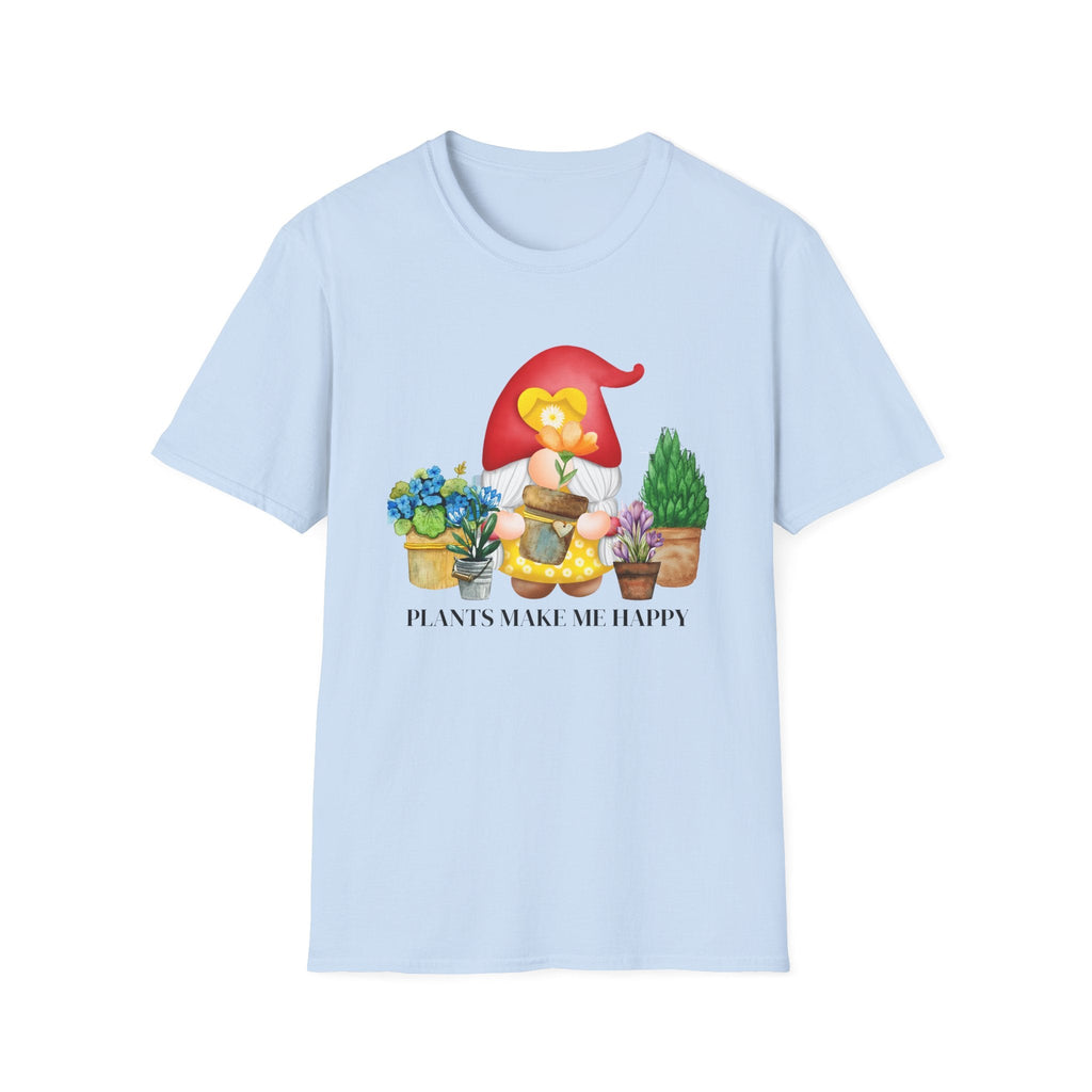 Plants make me happy, Funny Gardening Shirt by PopCultureByDesign36