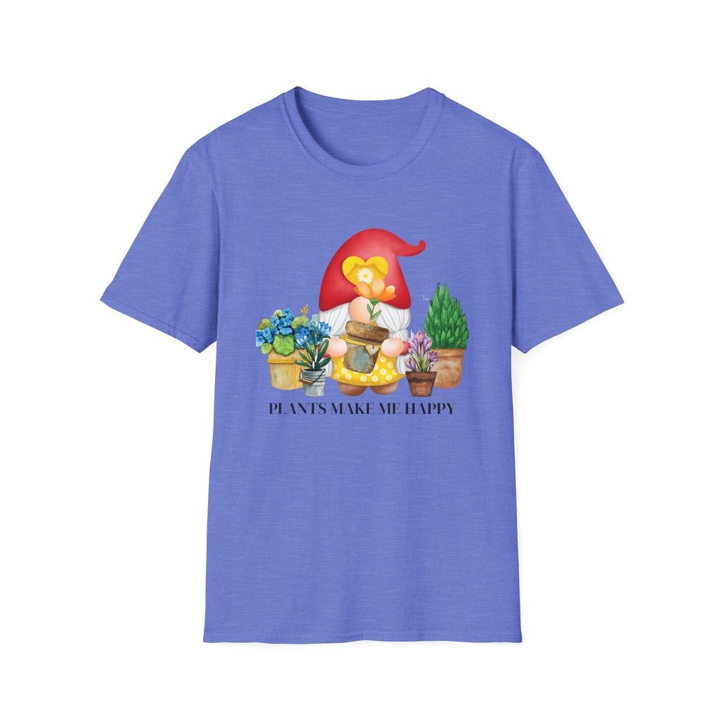 Plants make me happy, Funny Gardening Shirt by PopCultureByDesign36
