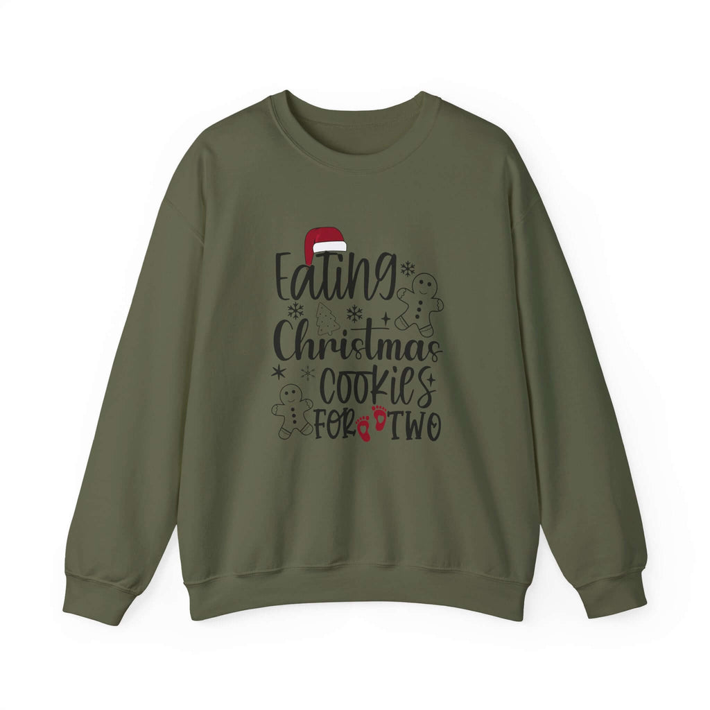 Pregnancy Reveal Sweater, Xmas Pregnant Shirt, New Mom Sweatshirt by PopCultureByDesign36