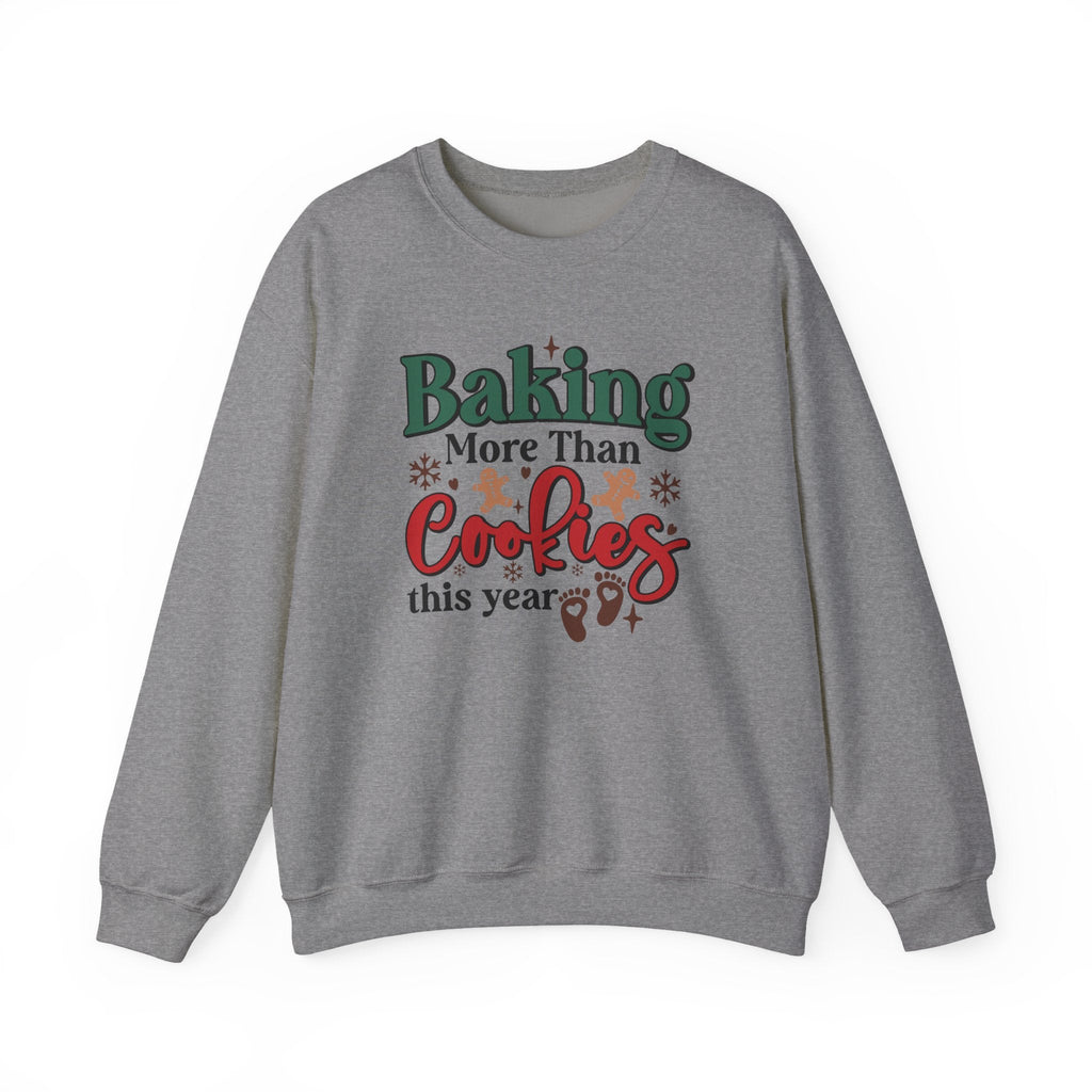 Pregnancy Reveal Sweatshirt, Christmas Pregnancy Reveal by PopCultureByDesign36