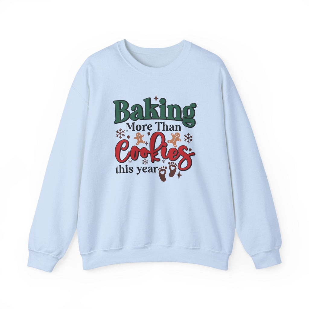 Pregnancy Reveal Sweatshirt, Christmas Pregnancy Reveal by PopCultureByDesign36
