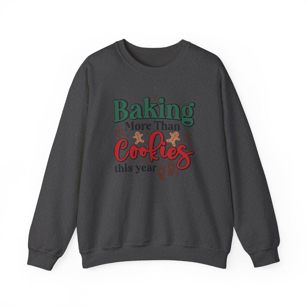 Pregnancy Reveal Sweatshirt, Christmas Pregnancy Reveal by PopCultureByDesign36