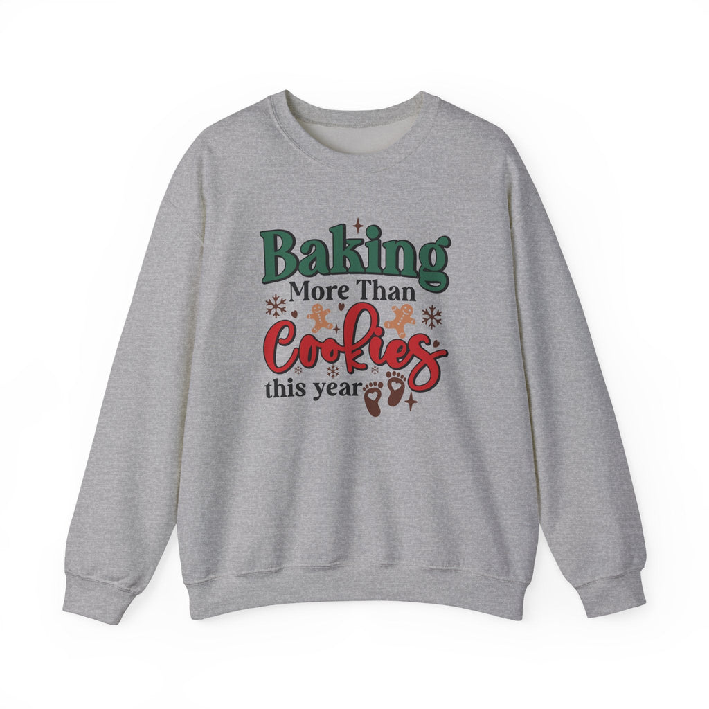 Pregnancy Reveal Sweatshirt, Christmas Pregnancy Reveal by PopCultureByDesign36