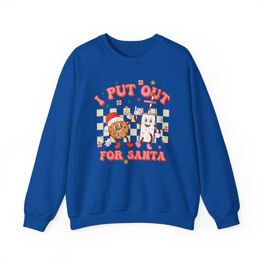 Put Out For Santa Sweatshirt, Funny Christmas Shirt by PopCultureByDesign36