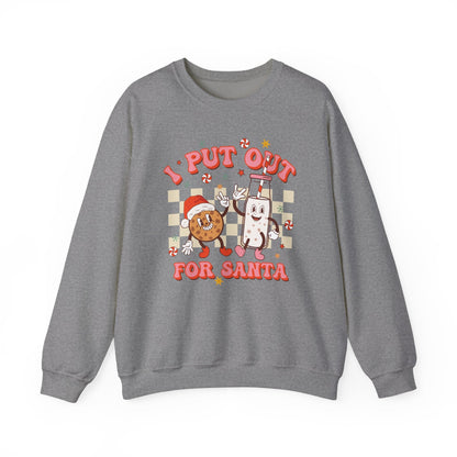 Put Out For Santa Sweatshirt, Funny Christmas Shirt - Popbydesign