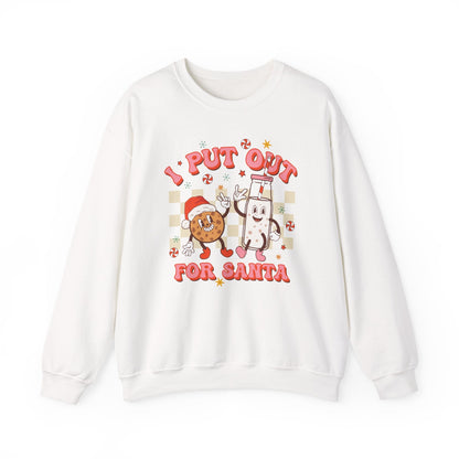 Put Out For Santa Sweatshirt, Funny Christmas Shirt - Popbydesign