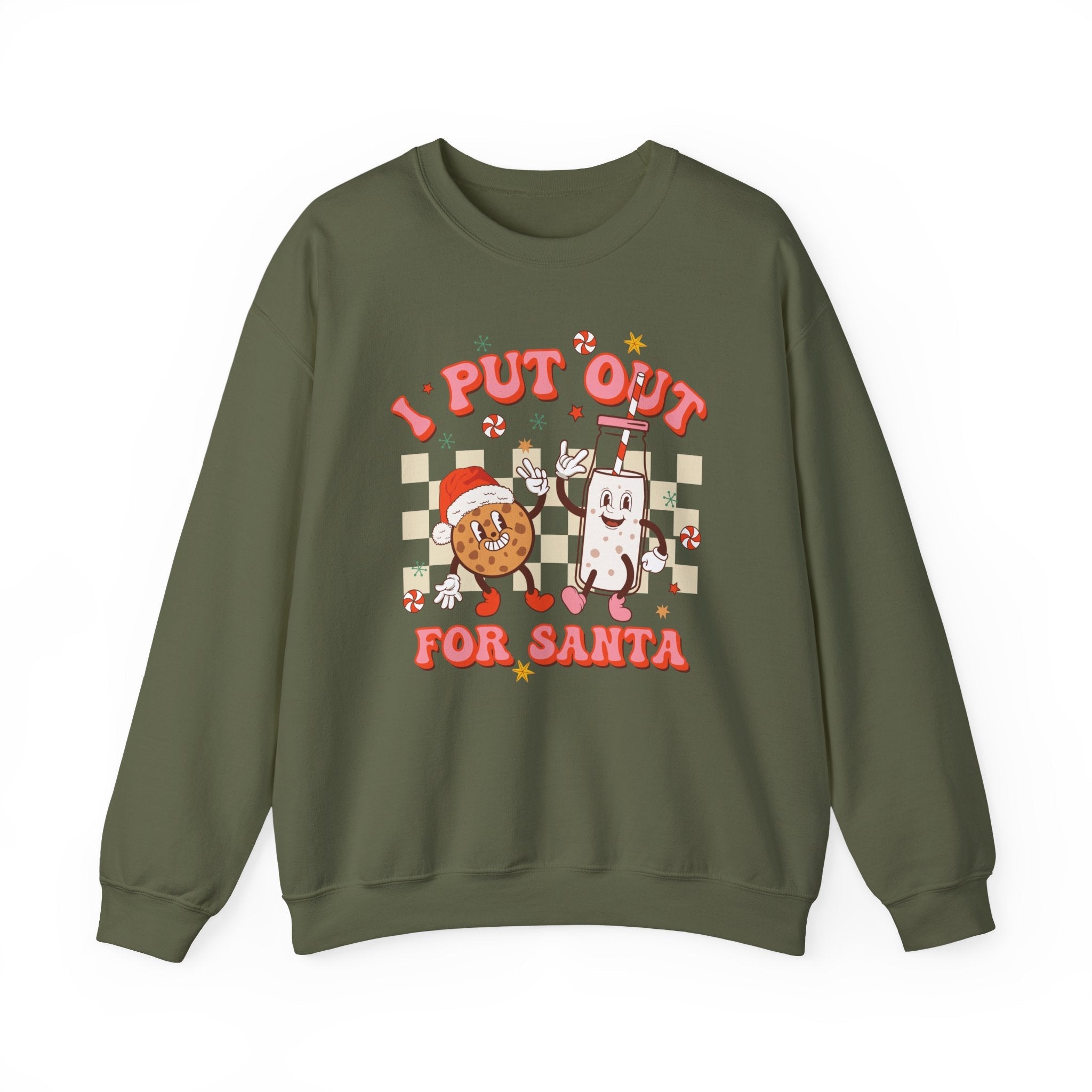 Put Out For Santa Sweatshirt, Funny Christmas Shirt by PopCultureByDesign36