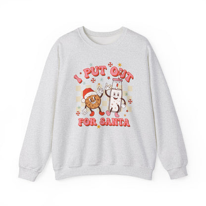 Put Out For Santa Sweatshirt, Funny Christmas Shirt - Popbydesign
