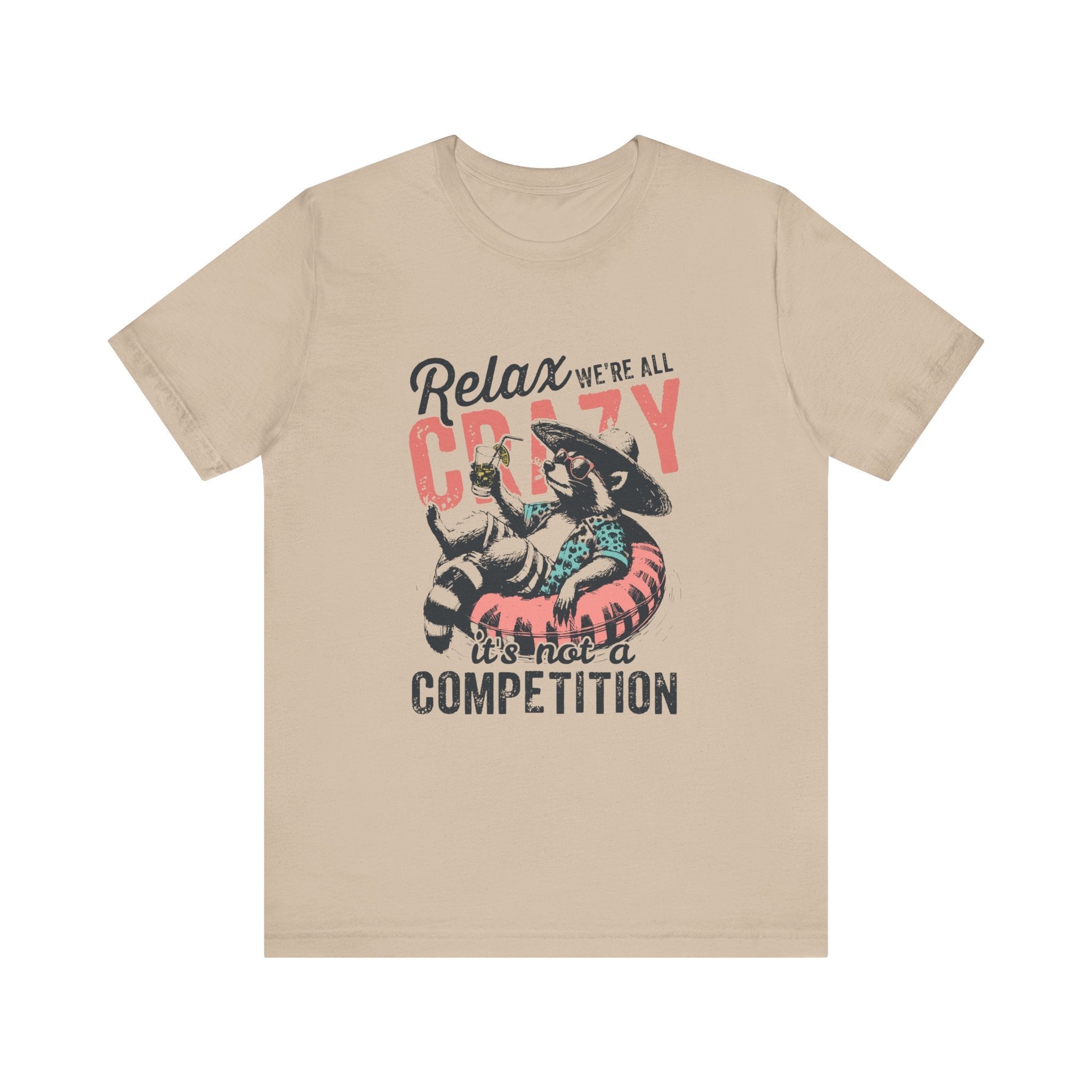 Raccoon Funny Graphic Shirt, Trash Panda Tee, Silly Raccoon by PopCultureByDesign36