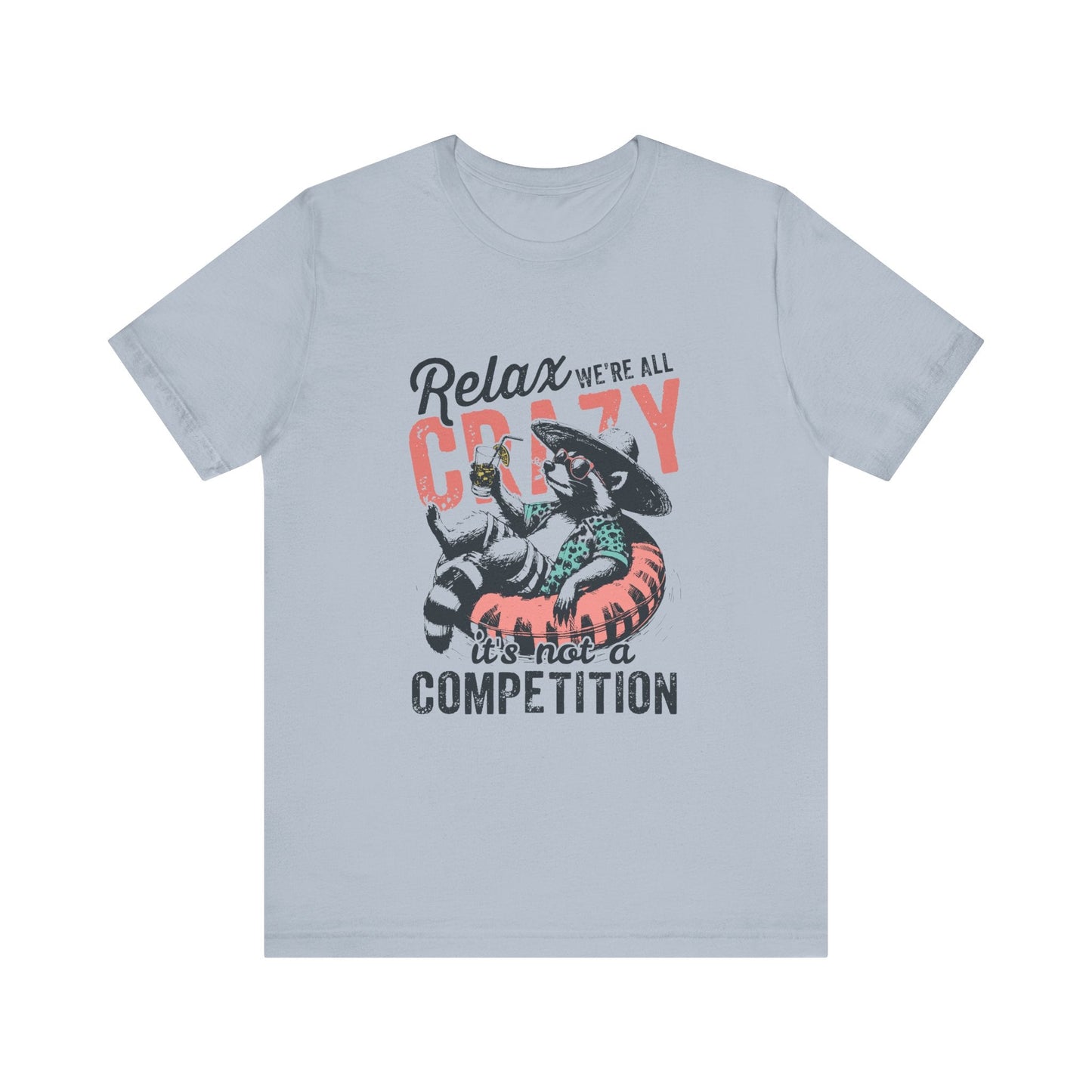 Raccoon Funny Graphic Shirt, Trash Panda Tee, Silly Raccoon - Popbydesign