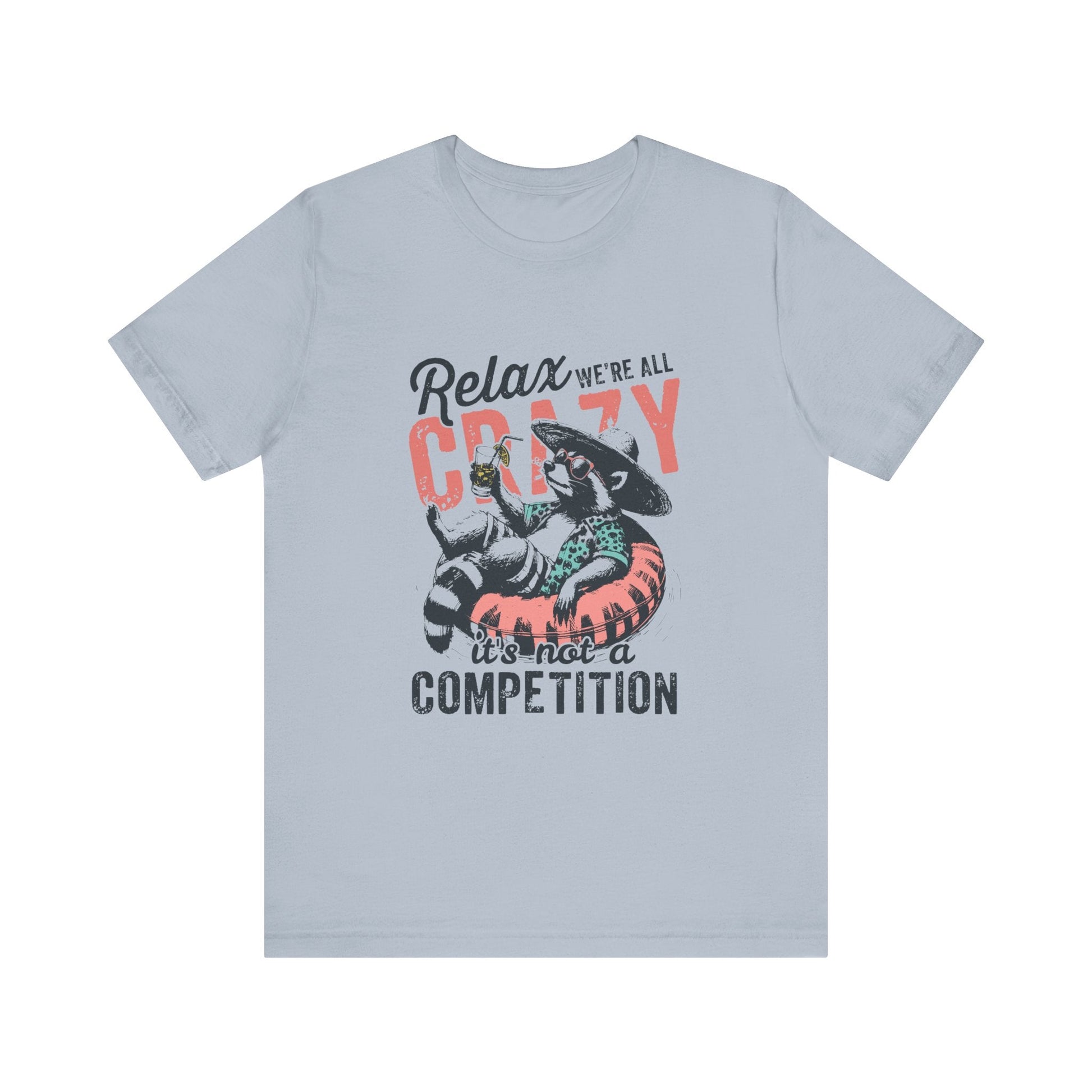 Raccoon Funny Graphic Shirt, Trash Panda Tee, Silly Raccoon - Popbydesign