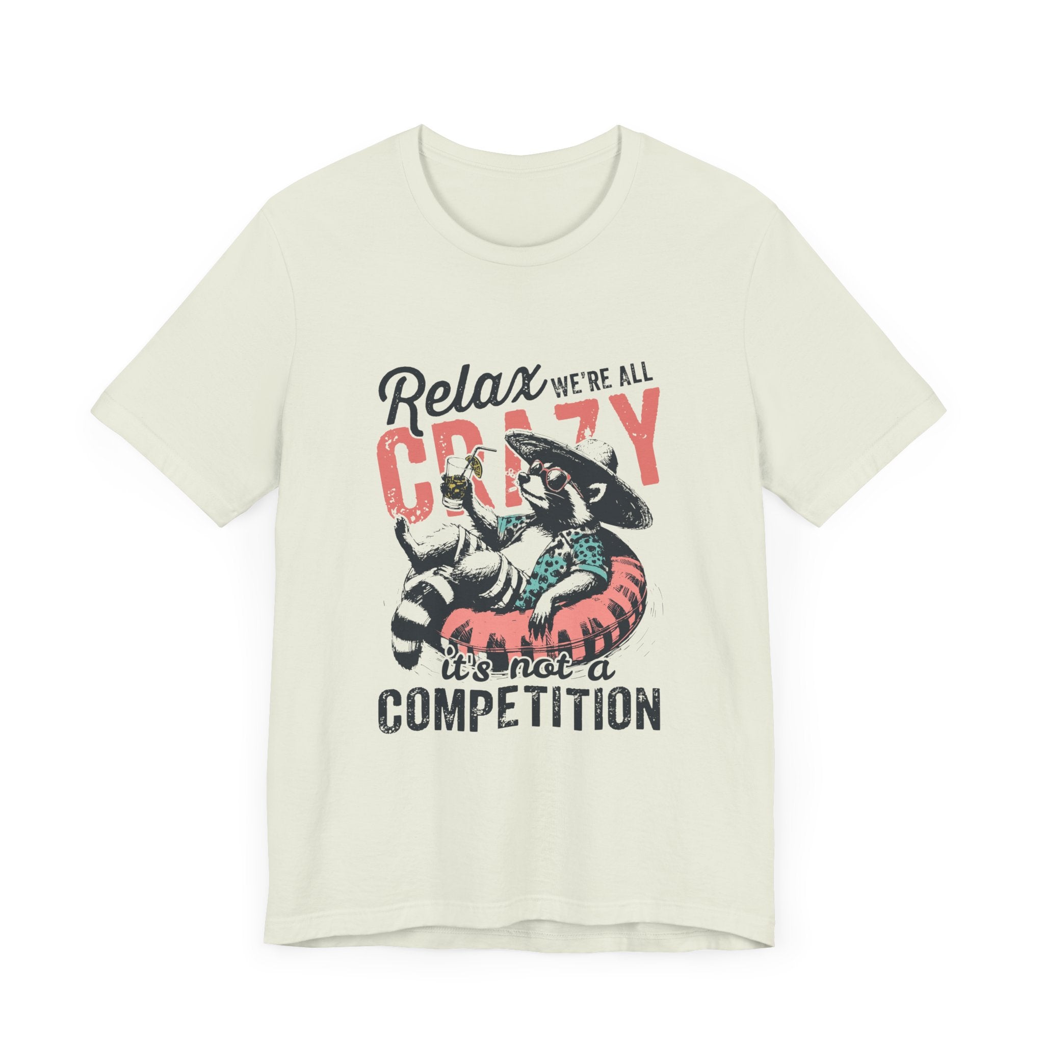 Raccoon Funny Graphic Shirt, Trash Panda Tee, Silly Raccoon by PopCultureByDesign36