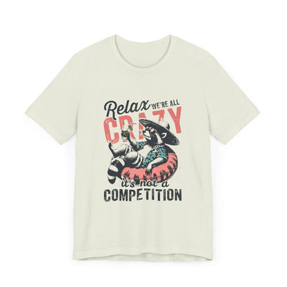 Raccoon Funny Graphic Shirt, Trash Panda Tee, Silly Raccoon - Popbydesign