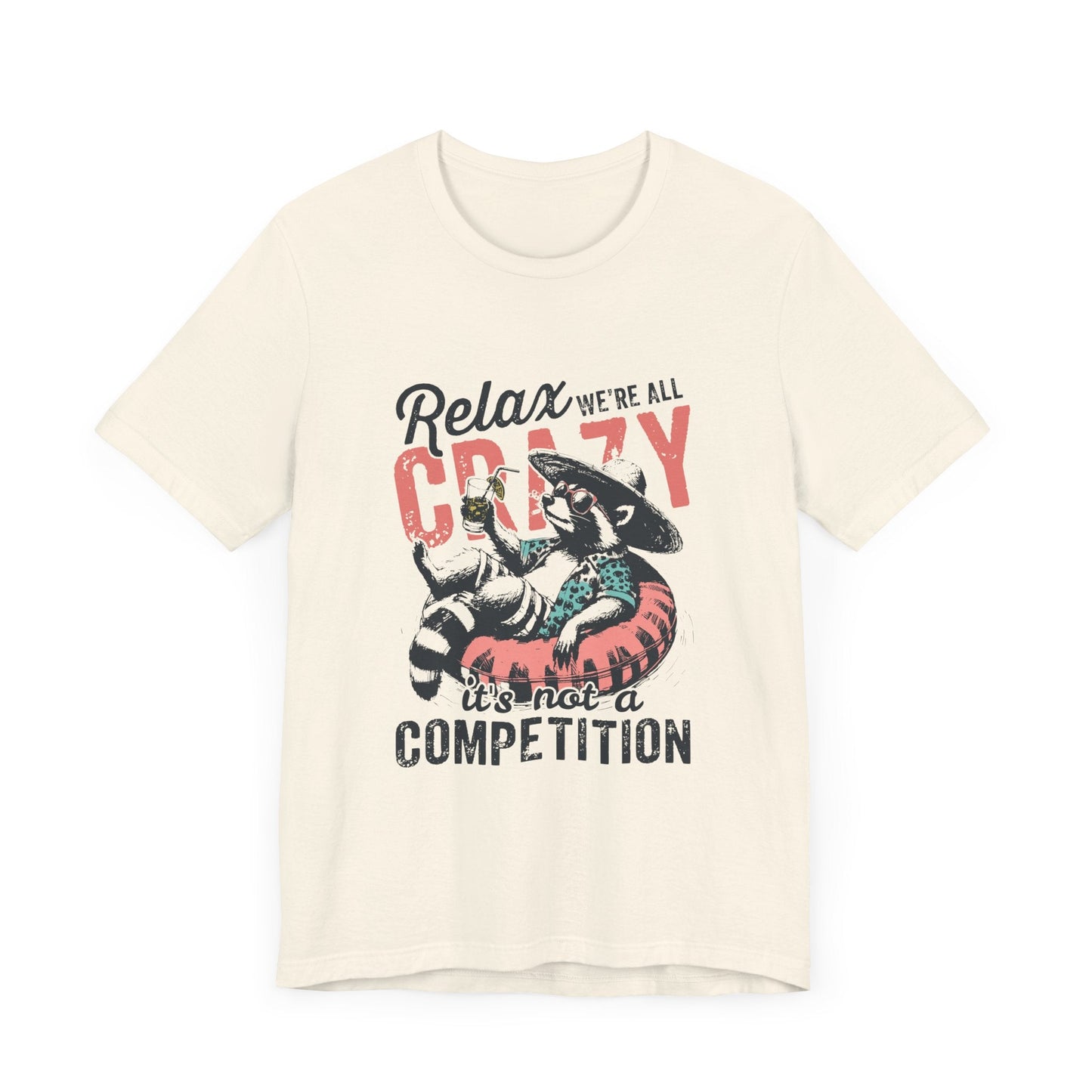 Raccoon Funny Graphic Shirt, Trash Panda Tee, Silly Raccoon - Popbydesign