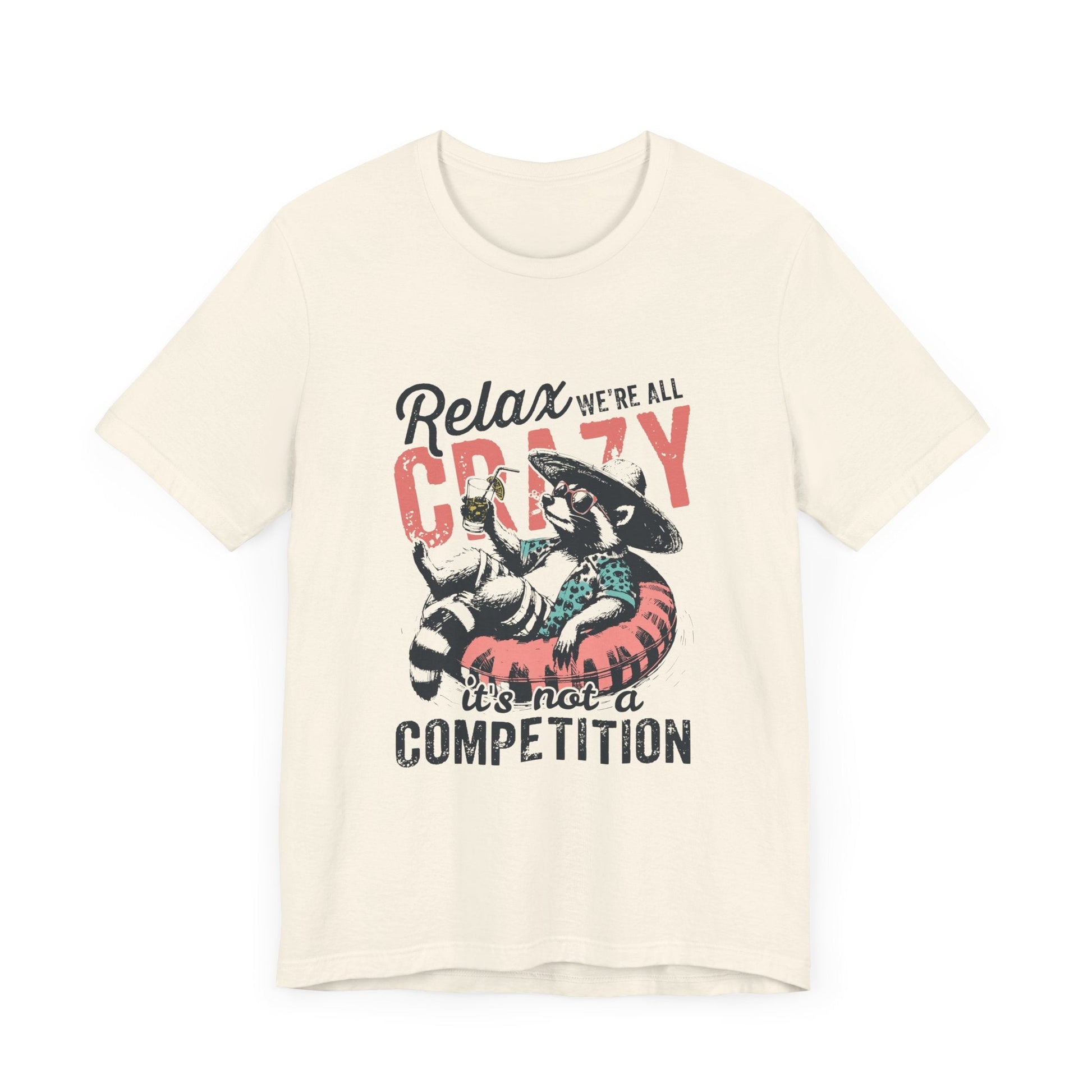 Raccoon Funny Graphic Shirt, Trash Panda Tee, Silly Raccoon - Popbydesign