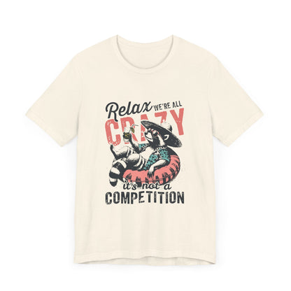 Raccoon Funny Graphic Shirt, Trash Panda Tee, Silly Raccoon - Popbydesign