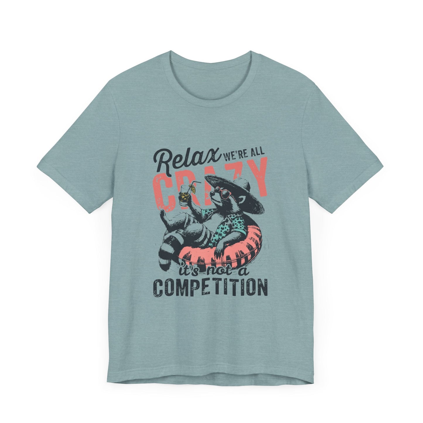 Raccoon Funny Graphic Shirt, Trash Panda Tee, Silly Raccoon - Popbydesign