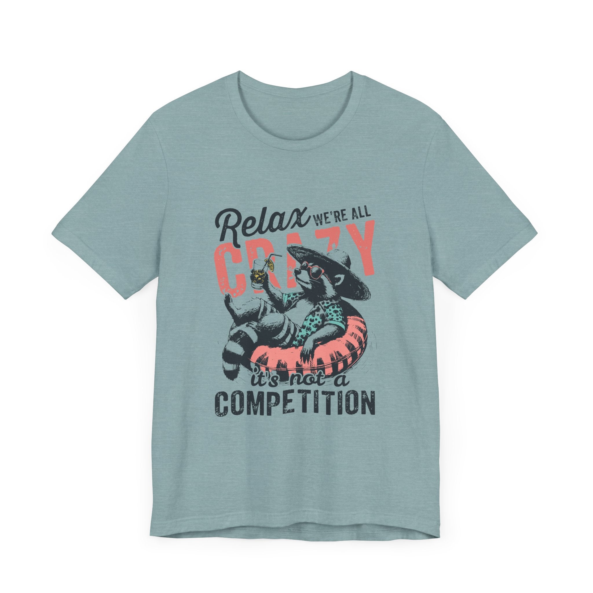 Raccoon Funny Graphic Shirt, Trash Panda Tee, Silly Raccoon by PopCultureByDesign36