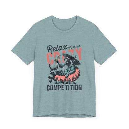 Raccoon Funny Graphic Shirt, Trash Panda Tee, Silly Raccoon - Popbydesign