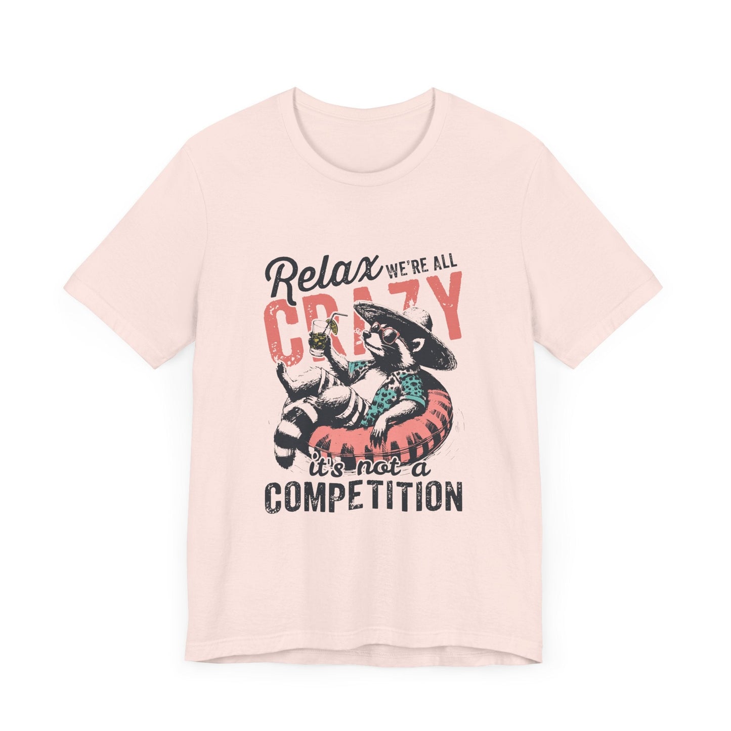 Raccoon Funny Graphic Shirt, Trash Panda Tee, Silly Raccoon - Popbydesign