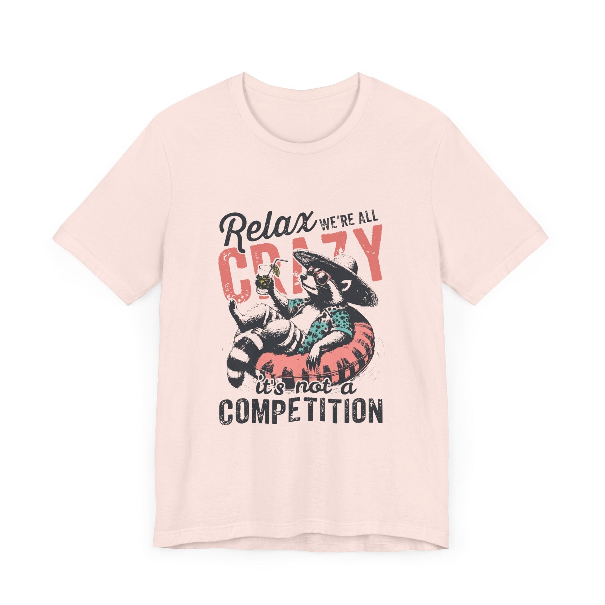 Raccoon Funny Graphic Shirt, Trash Panda Tee, Silly Raccoon - Popbydesign