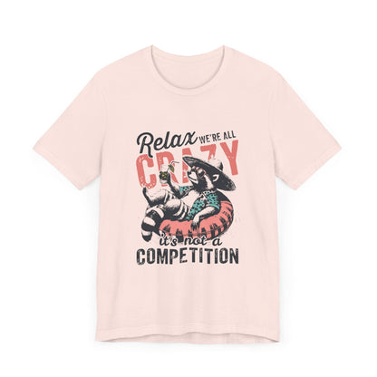 Raccoon Funny Graphic Shirt, Trash Panda Tee, Silly Raccoon - Popbydesign