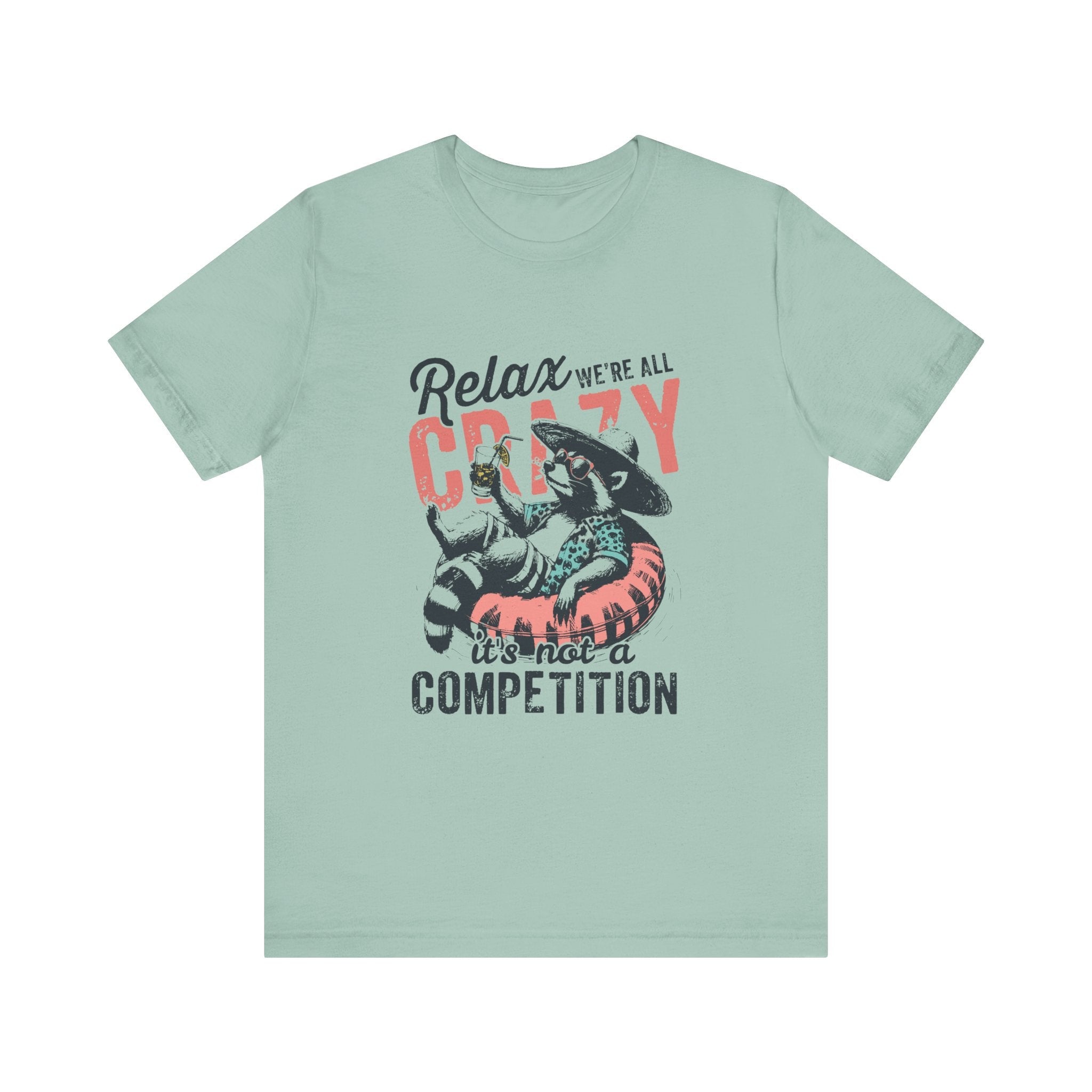 Raccoon Funny Graphic Shirt, Trash Panda Tee, Silly Raccoon by PopCultureByDesign36
