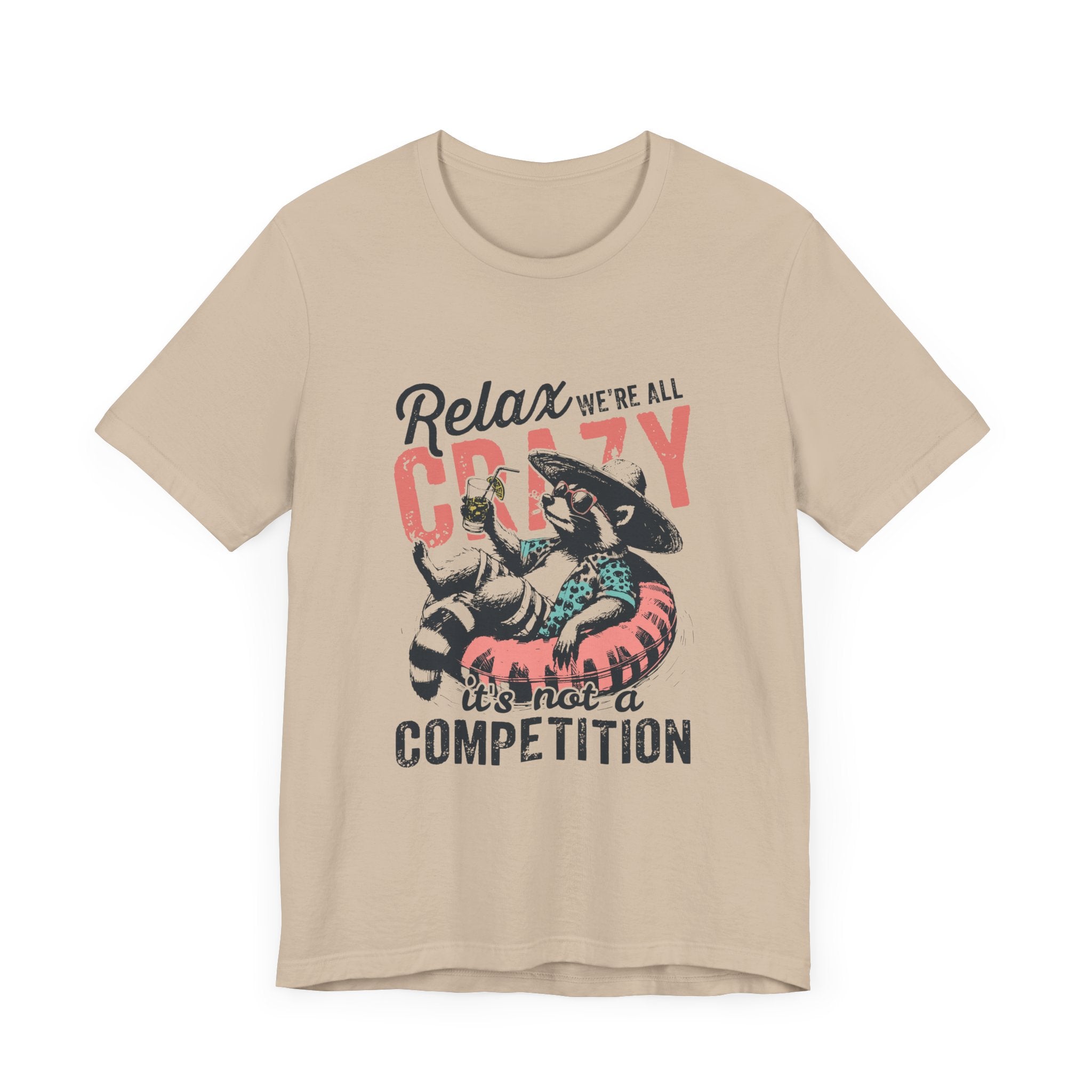 Raccoon Funny Graphic Shirt, Trash Panda Tee, Silly Raccoon by PopCultureByDesign36