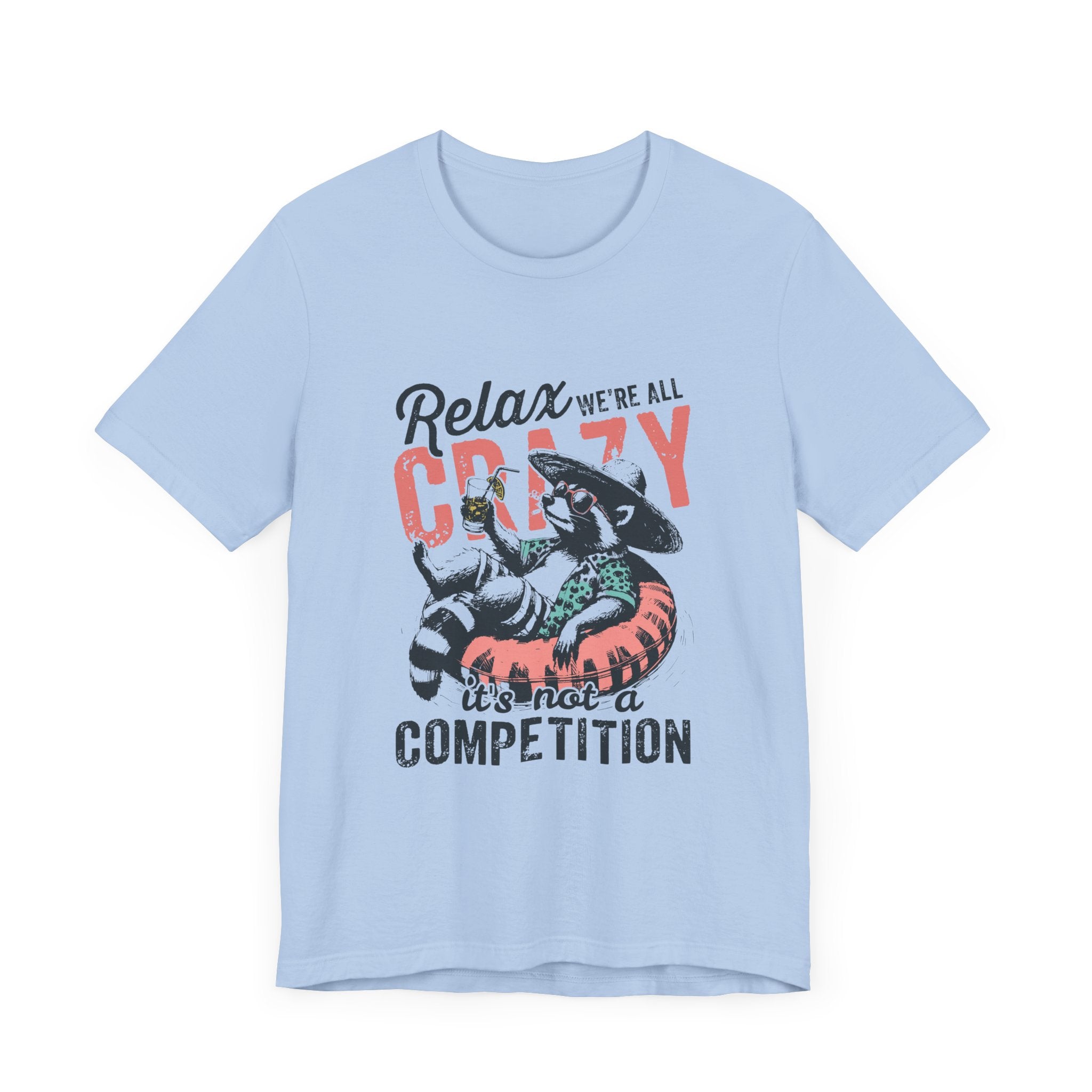 Raccoon Funny Graphic Shirt, Trash Panda Tee, Silly Raccoon by PopCultureByDesign36
