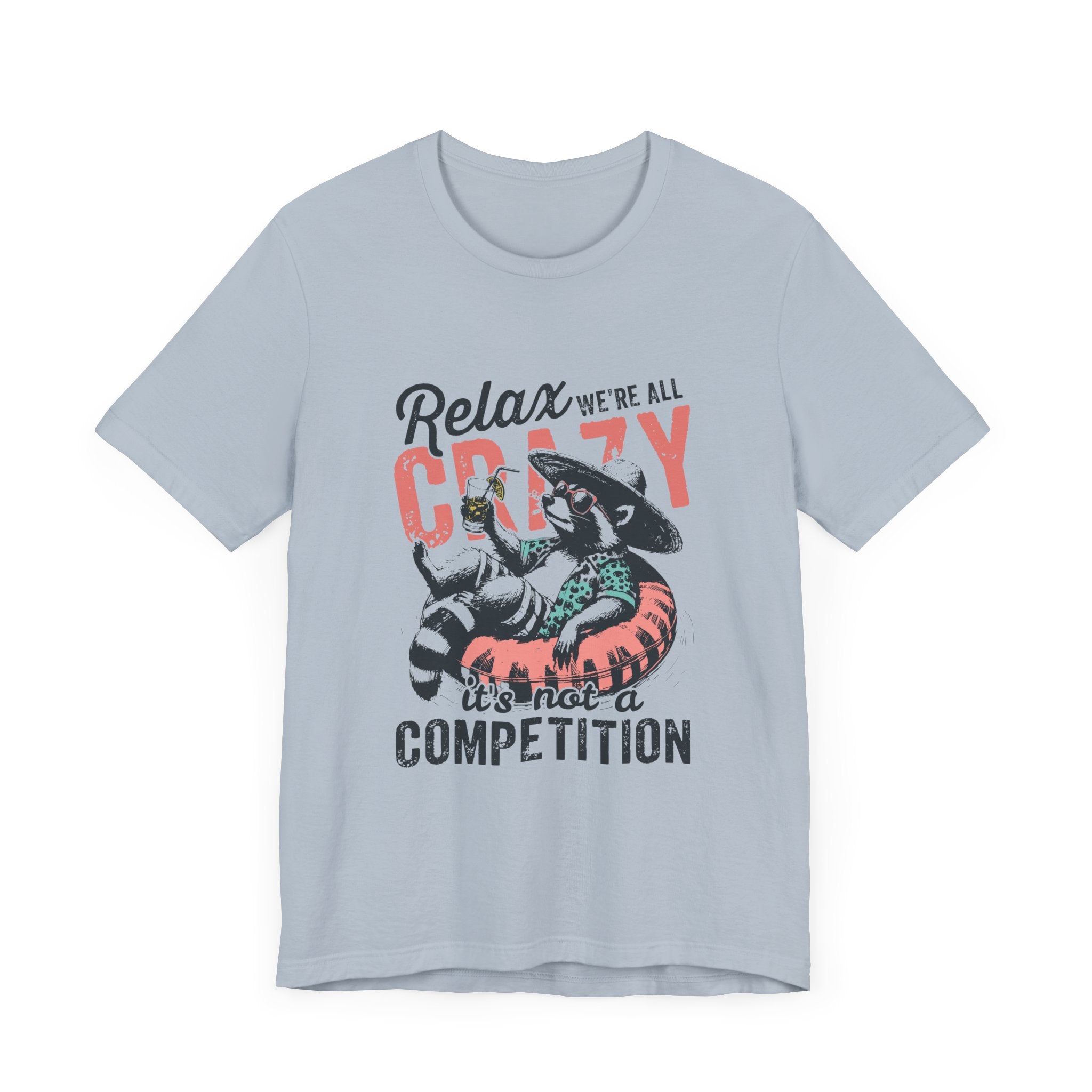 Raccoon Funny Graphic Shirt, Trash Panda Tee, Silly Raccoon by PopCultureByDesign36