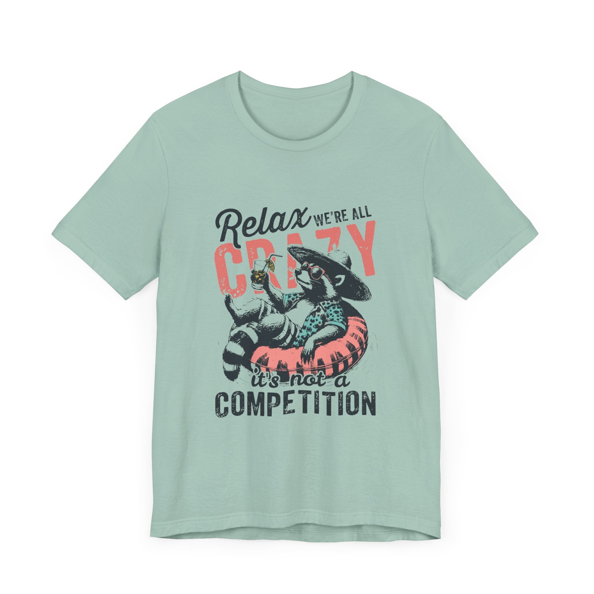 Raccoon Funny Graphic Shirt, Trash Panda Tee, Silly Raccoon by PopCultureByDesign36