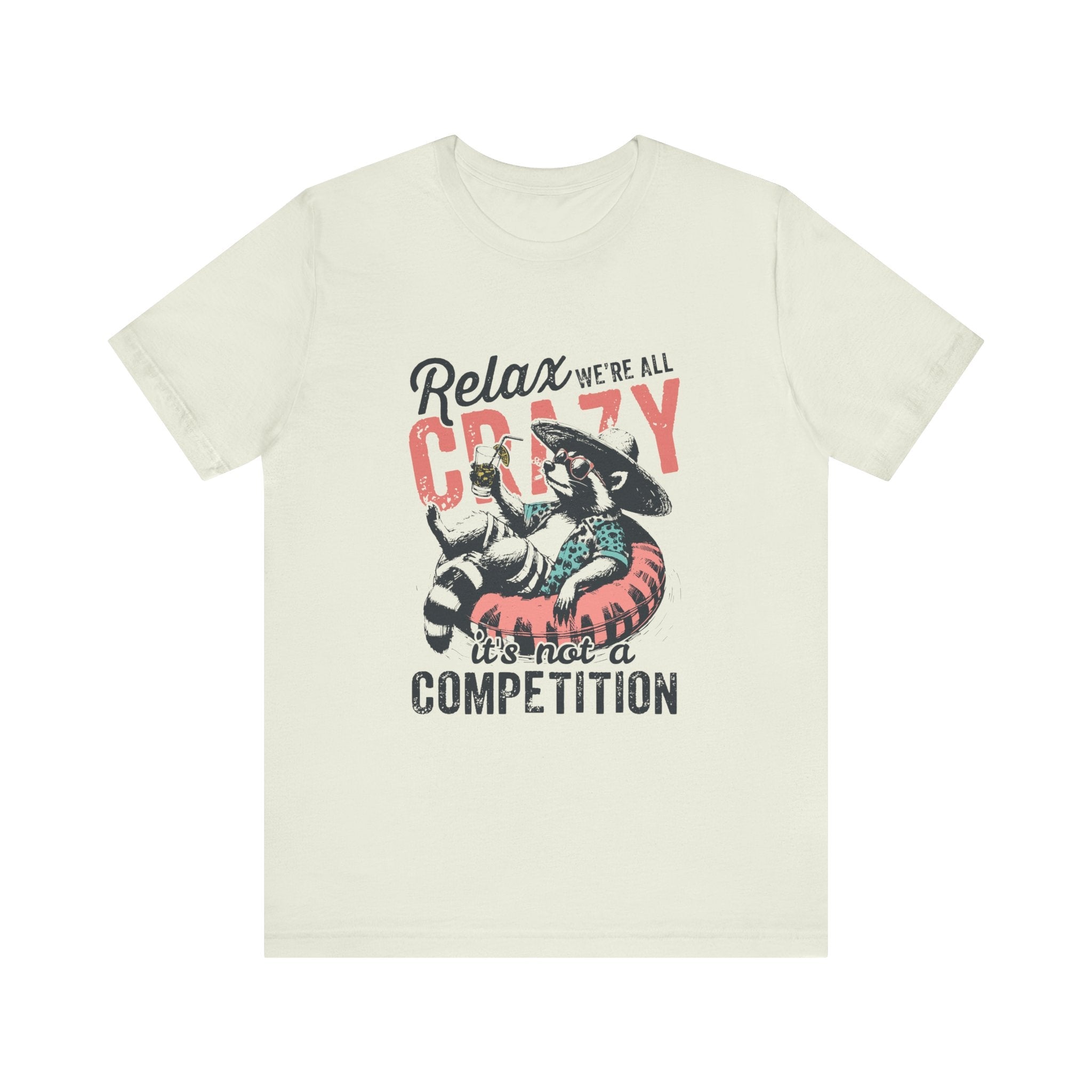 Raccoon Funny Graphic Shirt, Trash Panda Tee, Silly Raccoon by PopCultureByDesign36