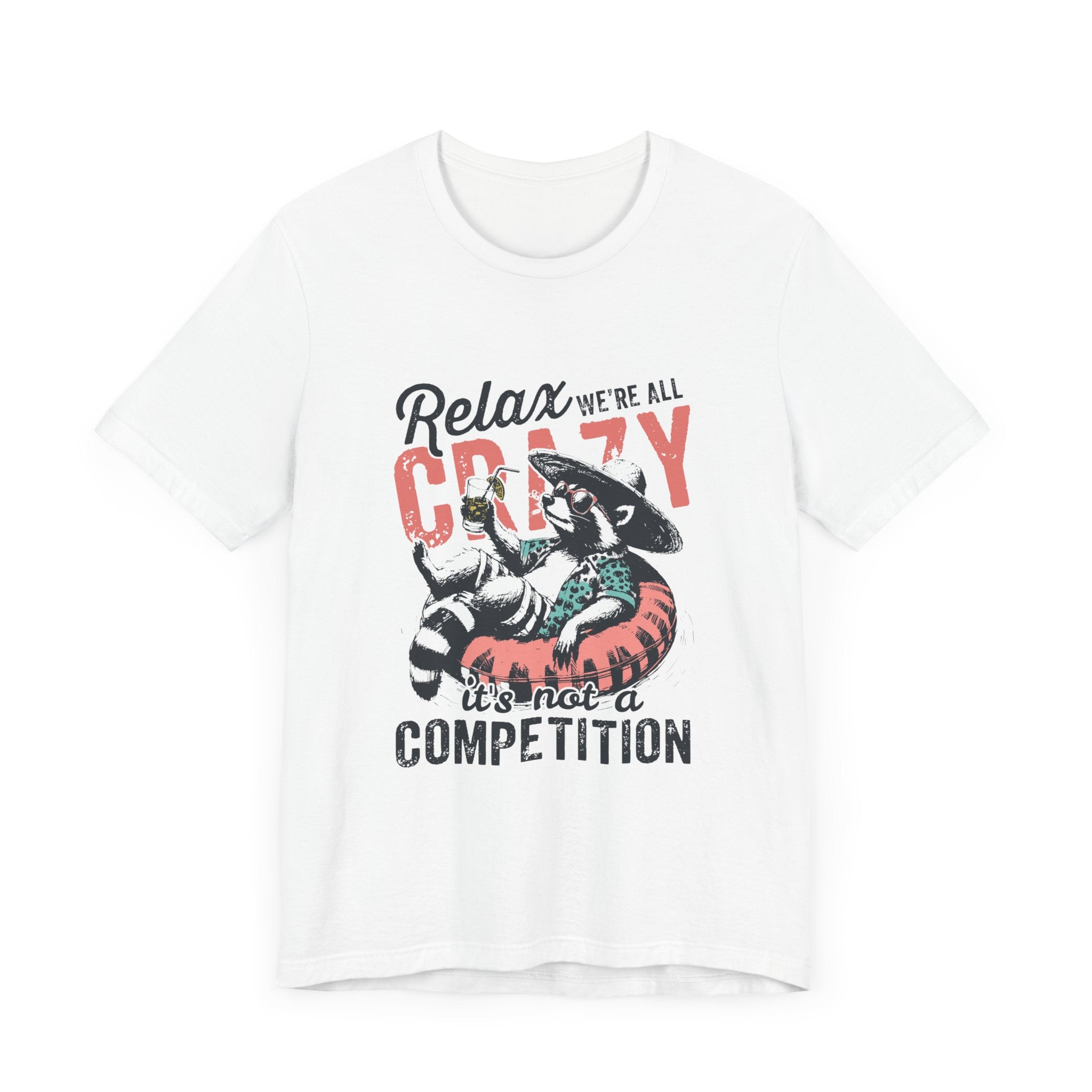 Raccoon Funny Graphic Shirt, Trash Panda Tee, Silly Raccoon by PopCultureByDesign36