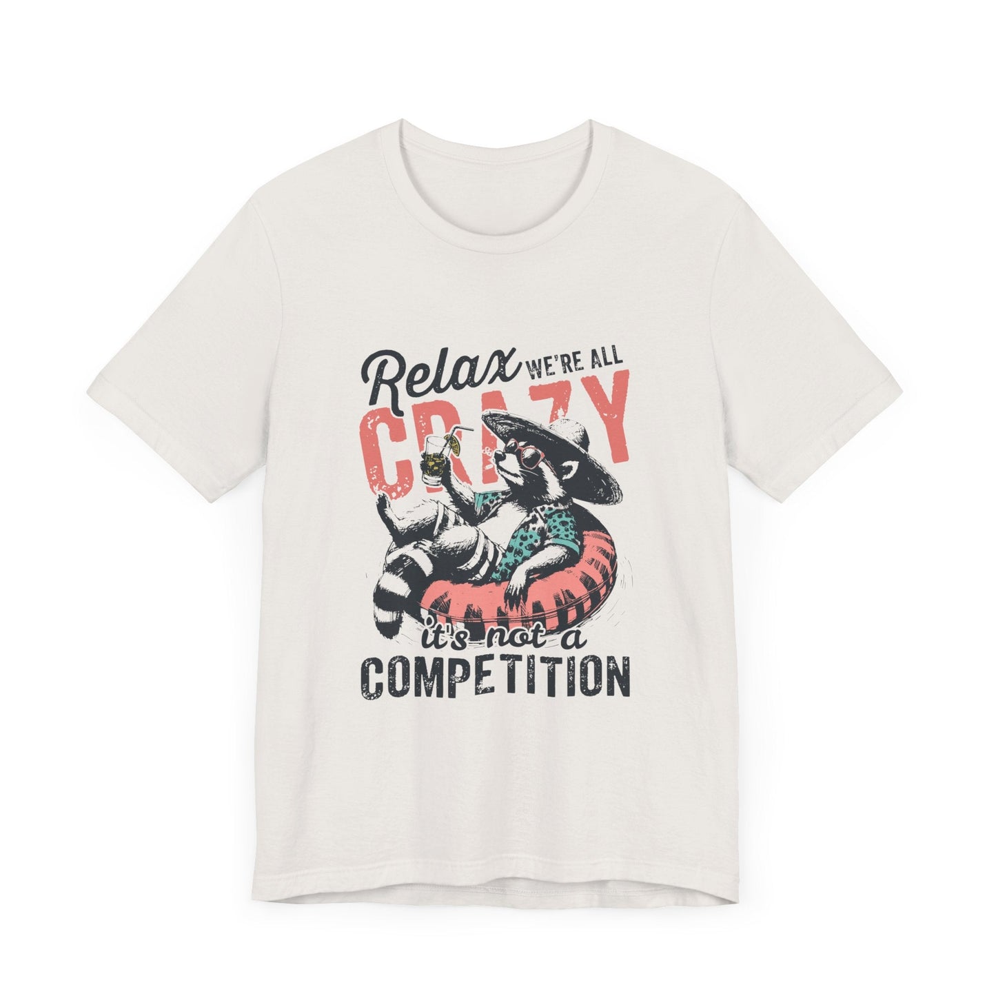 Raccoon Funny Graphic Shirt, Trash Panda Tee, Silly Raccoon - Popbydesign